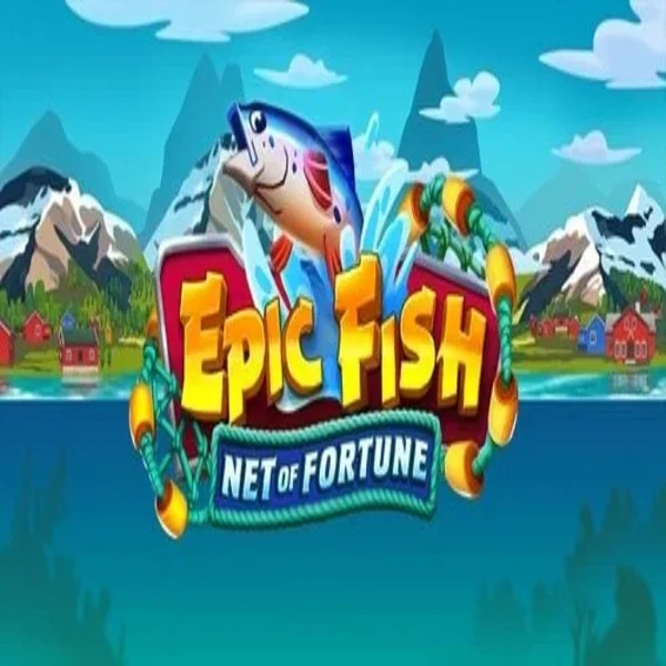 Epic Fish Net of Fortune slot logo by Quickspin at Bet Orbit CasinoEpic Fish Net of Fortune