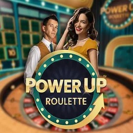 PowerUP Roulette logo – Live Casino by Pragmatic Play at Bet Orbit Casino