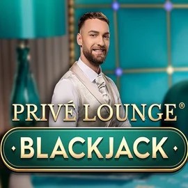 Privé Lounge Blackjack slot visual from Pragmatic Play available on betorbit.gr