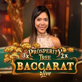 Prosperity Tree Baccarat online game logo by Evolution on betorbit.gr