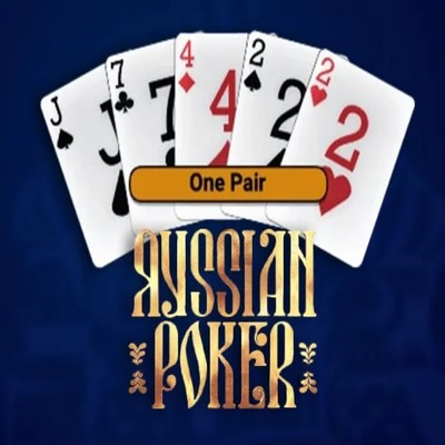 Official Table Games logo: Russian Poker by OneTouch Games at Bet Orbit Casino