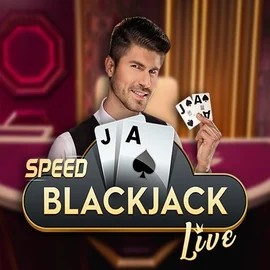 Official Live Casino logo: Speed Blackjack by Pragmatic Play at Bet Orbit Casino