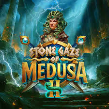 Stone Gaze of Medusa 2 slot logo by Stakelogic at Bet Orbit Casino
