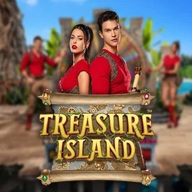 Treasure Island slot logo by Pragmatic Play at Bet Orbit Casino
